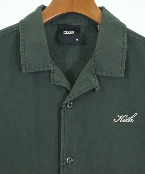 KITH（キス）カジュアルシャツ 緑 サイズ:M メンズ/2200627865084