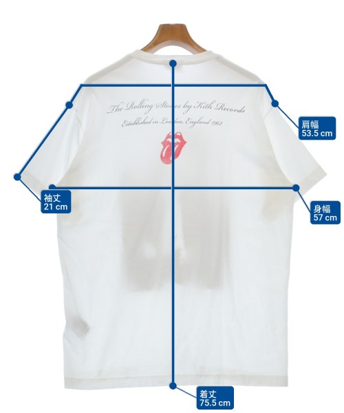 KITH（キス）Tシャツ・カットソー 白 サイズ:L メンズ/2200634163029