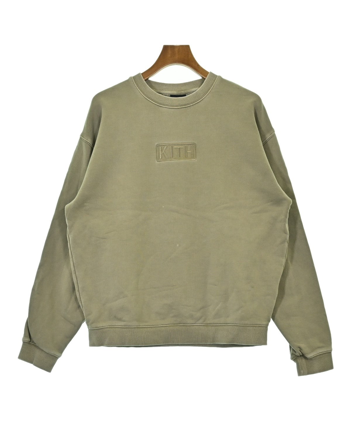 【値下げ中】kith キス スウェット M 公式完売 レアモデル KITH（キス）スウェット ベージュ サイズ:M メンズ/2200634419034