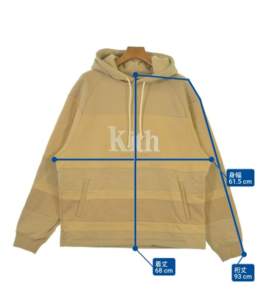 KITH（キス）パーカー ベージュ サイズ:L メンズ/2200634483011
