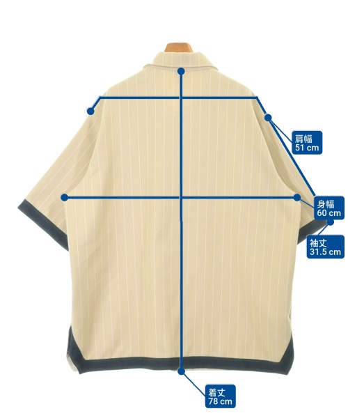 KITH（キス）カジュアルシャツ ベージュ サイズ:XL メンズ/2200610824029