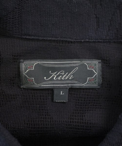 KITH（キス）カジュアルシャツ 黒 サイズ:L メンズ/2200614437034