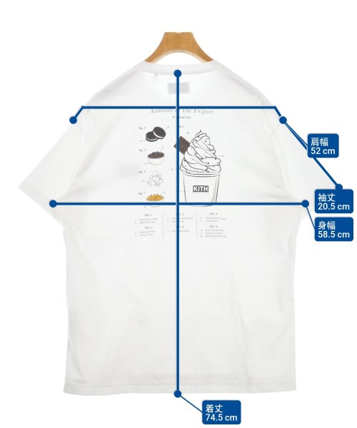 KITH（キス）Tシャツ・カットソー 白 サイズ:M メンズ/2200614450026