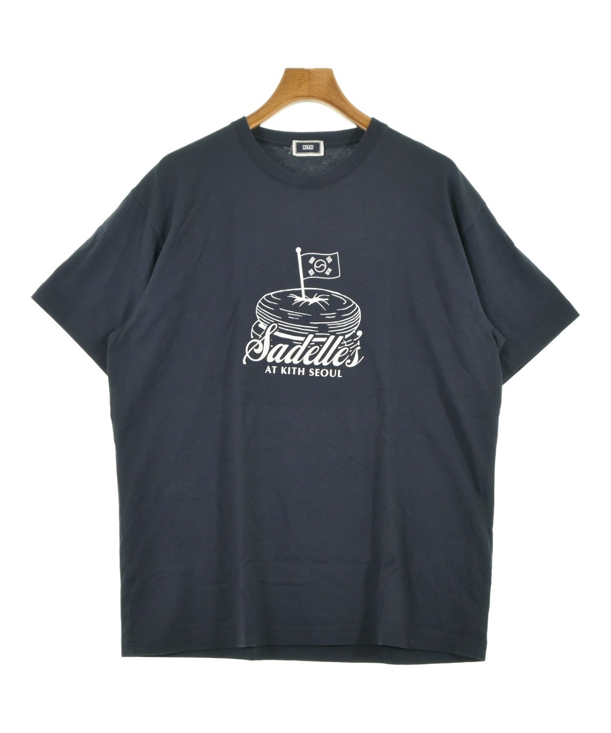 KITH（キス）Tシャツ・カットソー 紺 サイズ:L メンズ/2200602861155