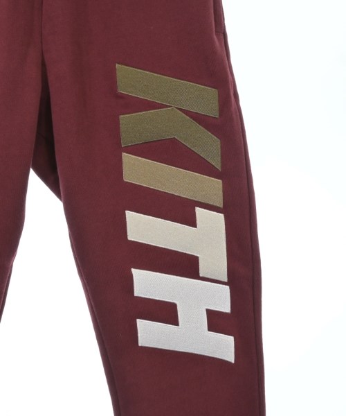 KITH（キス）スウェットパンツ 赤 サイズ:S メンズ/2200609438077