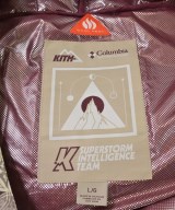 KITH（キス）ダウンジャケット/ダウンベスト 赤 サイズ:L メンズ/2200609438084
