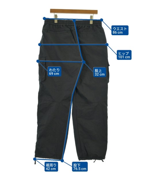 KITH（キス）カーゴパンツ 黒 サイズ:-(L位) メンズ/2200609611043