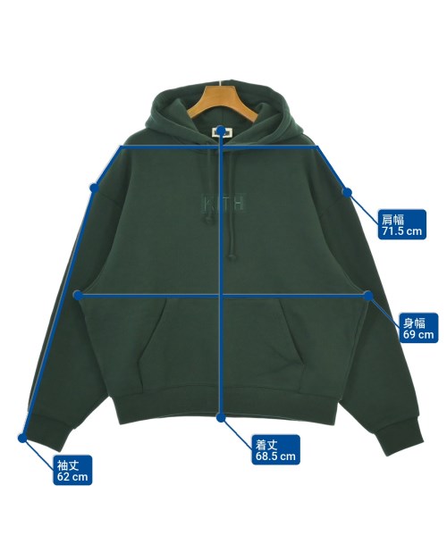 KITH（キス）パーカー 緑 サイズ:M メンズ/2200676235036