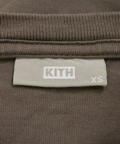 KITH（キス）Tシャツ・カットソー 茶 サイズ:XS メンズ/2200674997059