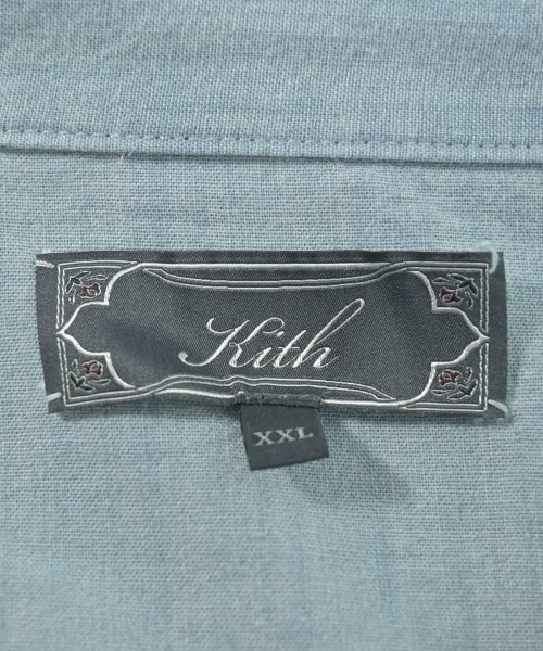 KITH（キス）カジュアルシャツ 青 サイズ:XXL メンズ/2200680326096