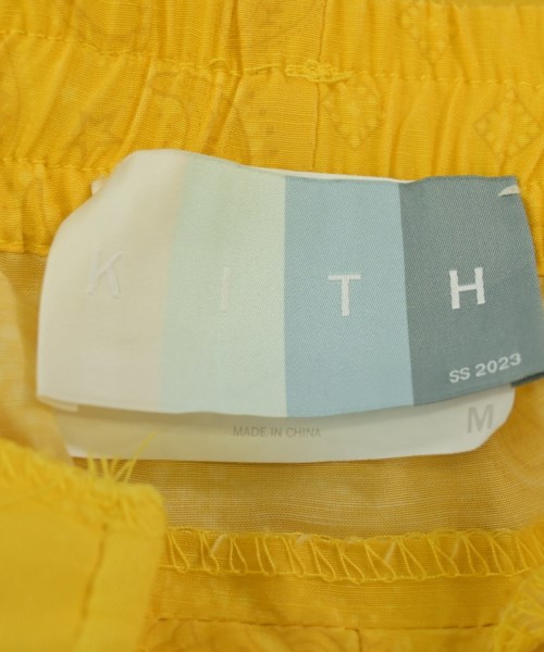 KITH（キス）ショートパンツ 黄 サイズ:M メンズ/2200694690275