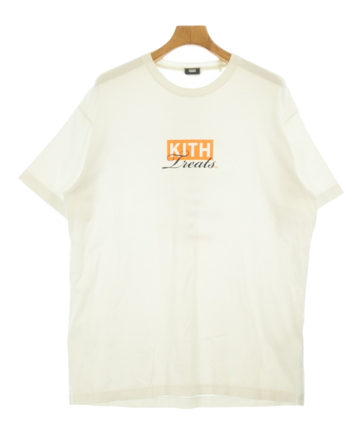 KITH キス　オンライン全サイズ完売　ホワイト 半袖Tシャツ タグ好き　新品 KITH（キス）Tシャツ・カットソー 白 サイズ:L メンズ/2200687654024