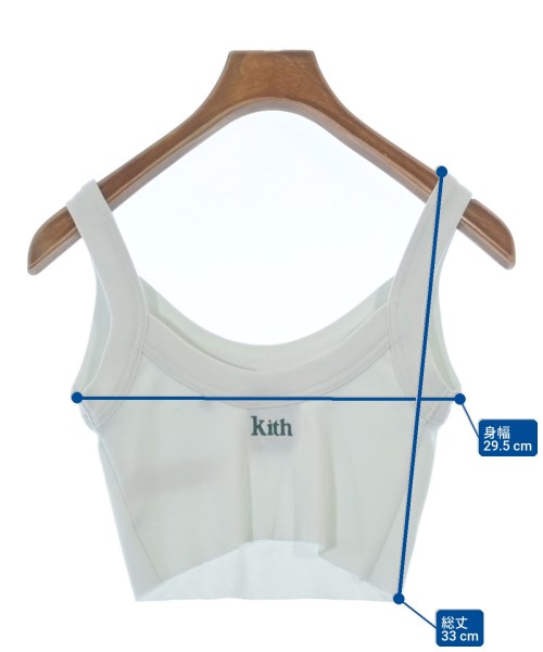 KITH（キス）タンクトップ 白 サイズ:XS レディース/2200696567230