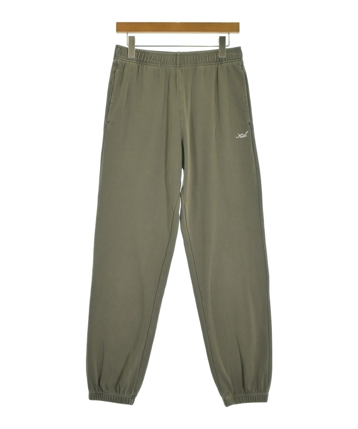 KITH（キス）スウェットパンツ カーキ サイズ:XS レディース 
