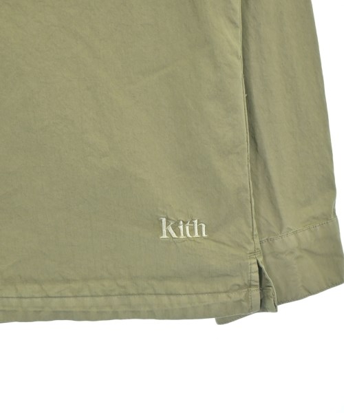 KITH（キス）カジュアルシャツ カーキ サイズ:M メンズ/2200657914042