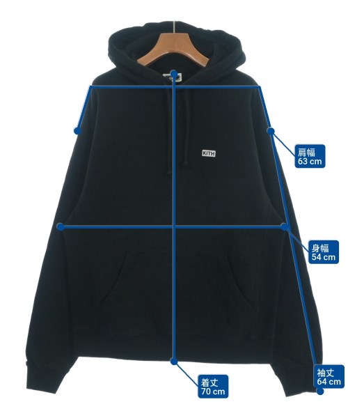 KITH（キス）パーカー 黒 サイズ:M メンズ/2200657003111