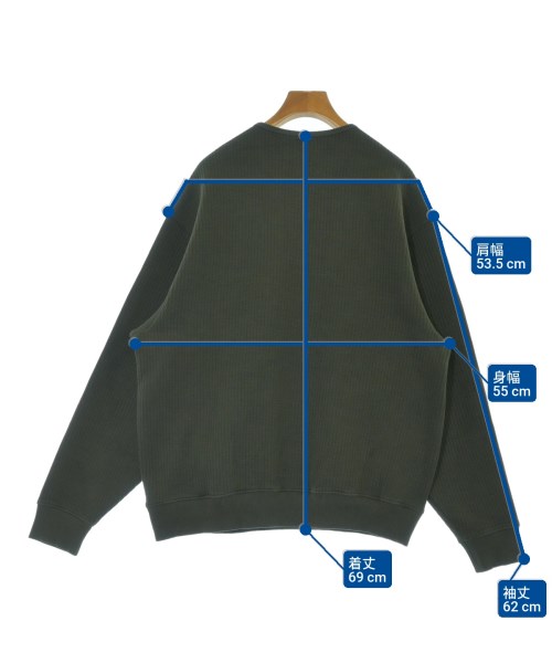 KITH（キス）スウェット カーキ サイズ:S メンズ/2200661819029