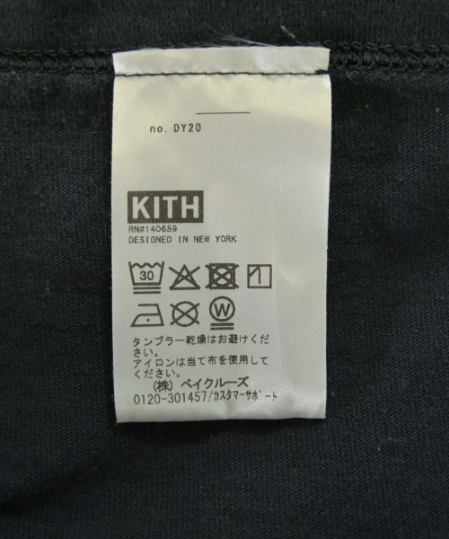 KITH（キス）Tシャツ・カットソー 黒 サイズ:M メンズ/2200714621036