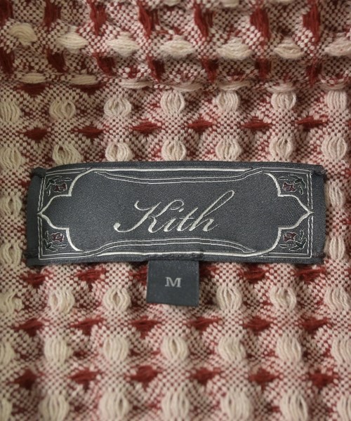 KITH（キス）カジュアルシャツ 赤 サイズ:M メンズ/2200715360187