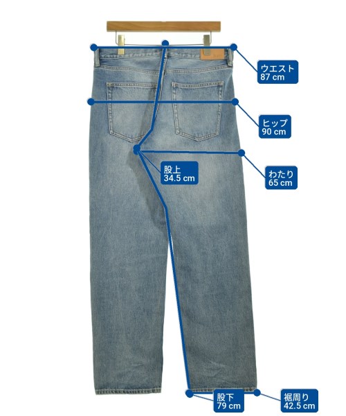 KITH（キス）デニムパンツ 青 サイズ:32(L位) メンズ/2200716980025