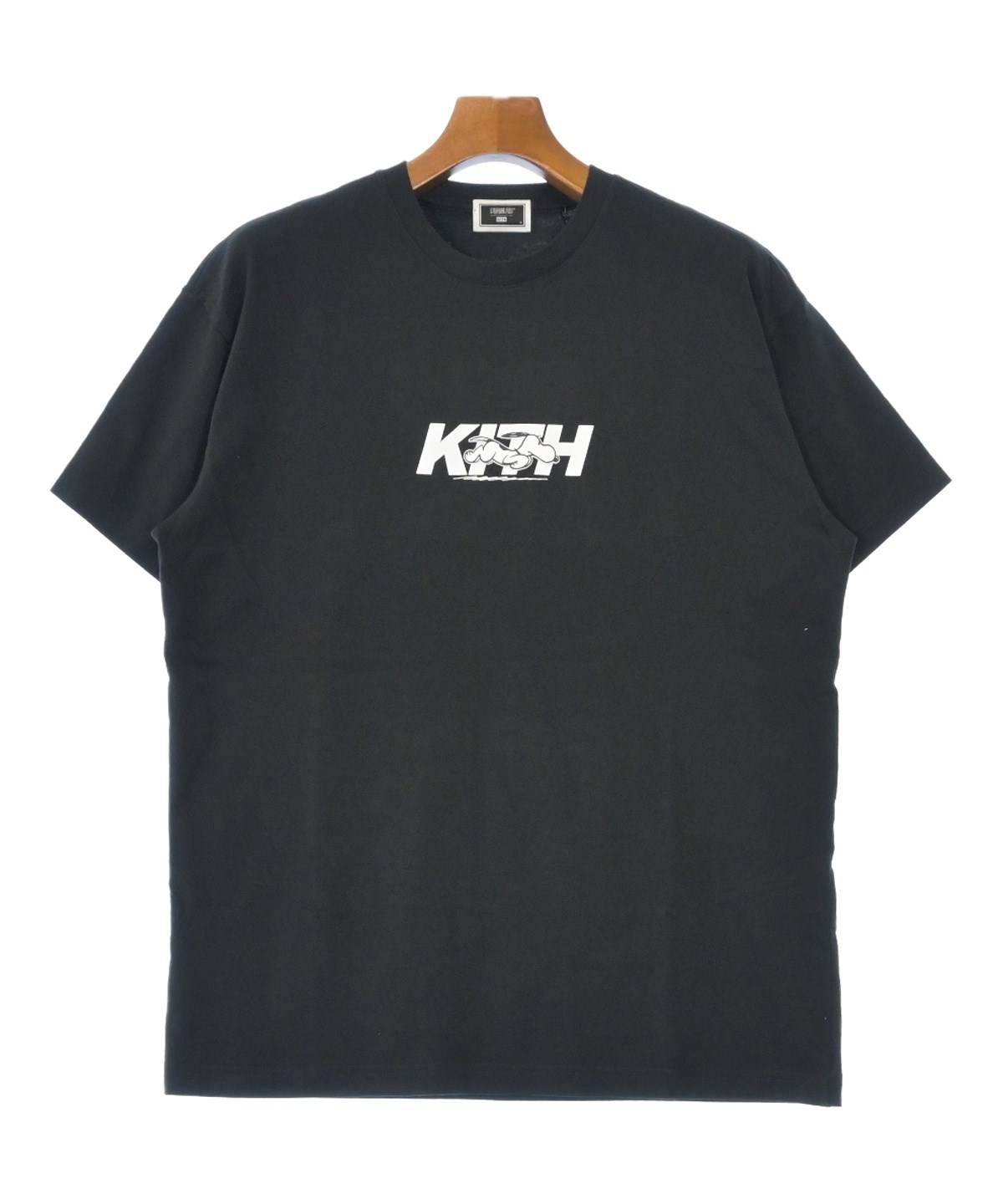 【中古】キス KITH SEOUL限定 GRADIENT LOGOTシャツ カットソー XL 黒 ブラック /AT ■OS ■SH メンズ KITH（キス）Tシャツ・カットソー 黒 サイズ:S メンズ/2200645115123