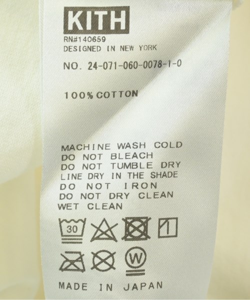 KITH（キス）Tシャツ・カットソー 白 サイズ:L メンズ/2200645513158