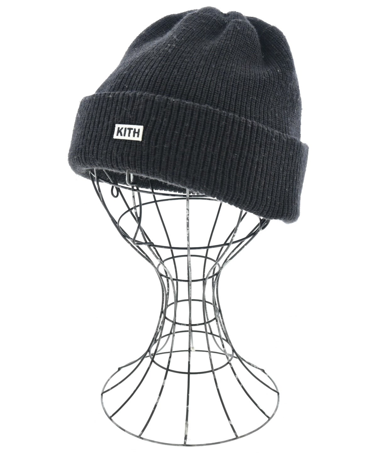 KITH 黒 ニット帽 KITH（キス）ニットキャップ・ビーニー 黒 サイズ:- メンズ