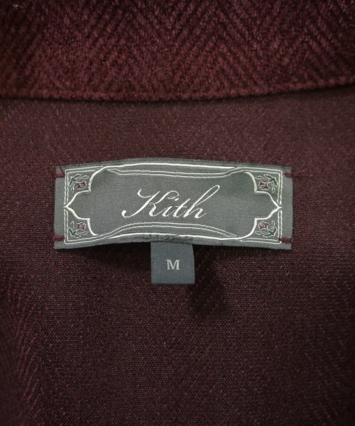 KITH（キス）カジュアルシャツ 赤 サイズ:M メンズ/2200647655023