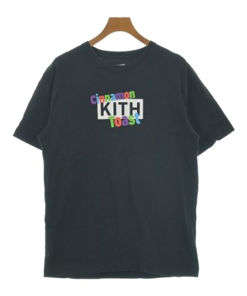 KITH ブラック Tシャツ 100%コットン Kith Vintage Tee - Black – Kith Canada