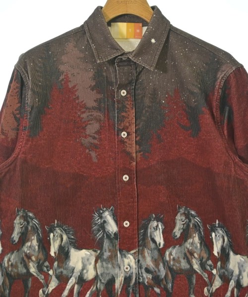 KITH（キス）カジュアルシャツ 赤 サイズ:S メンズ/2200653430034