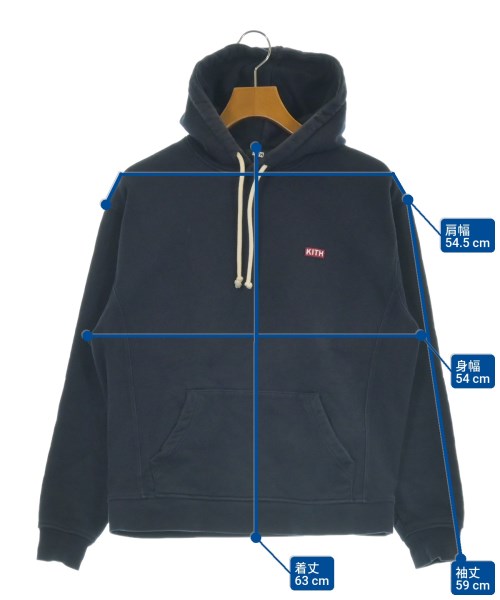 KITH（キス）パーカー 紺 サイズ:S メンズ/2200653635033