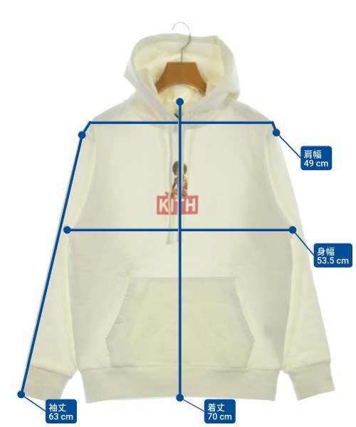 KITH（キス）パーカー 白 サイズ:S メンズ/2200653635095