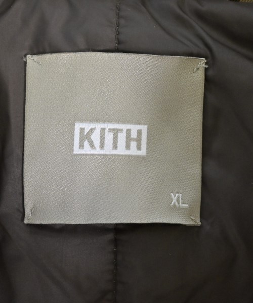 KITH（キス）ダウンジャケット/ダウンベスト ベージュ サイズ:XL レディース/2200701975012