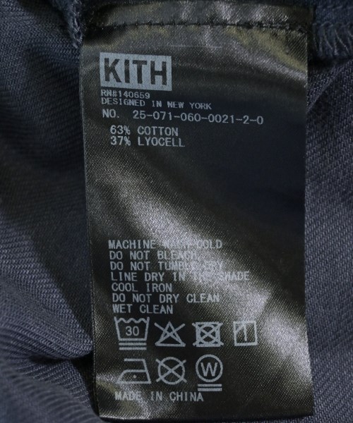 KITH（キス）カジュアルシャツ 黒 サイズ:S メンズ/2200707553054