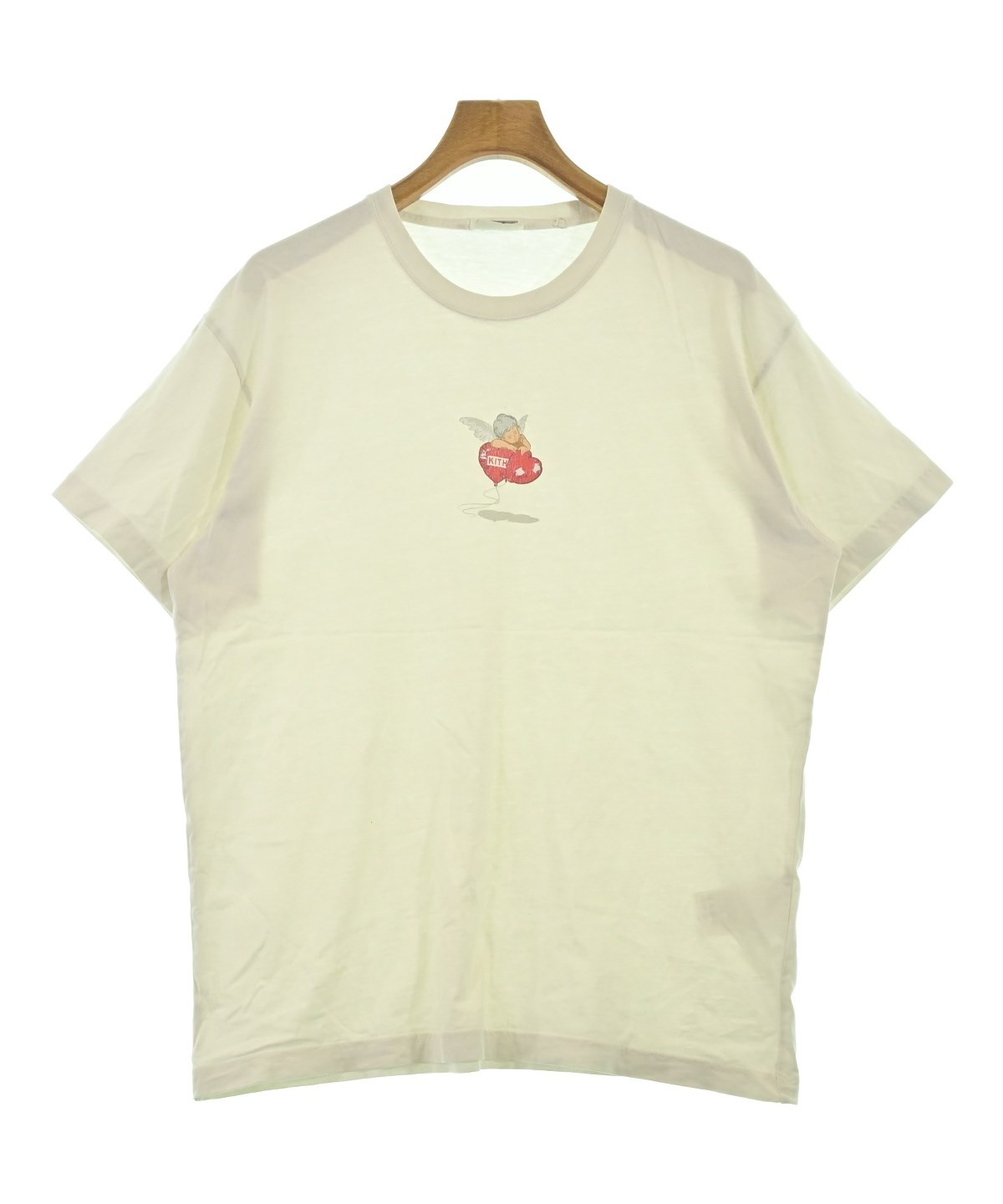 キス KITH & KIN キスオーバーサイズTシャツ クリーム色 トリーツ