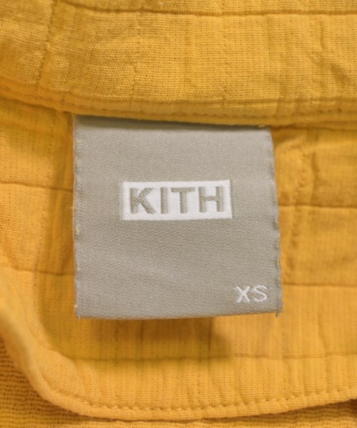 KITH（キス）Tシャツ・カットソー 黄 サイズ:XS メンズ/2200668675116
