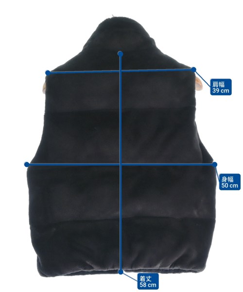 KITH（キス）ダウンジャケット/ダウンベスト 黒 サイズ:XS レディース/2200669272017