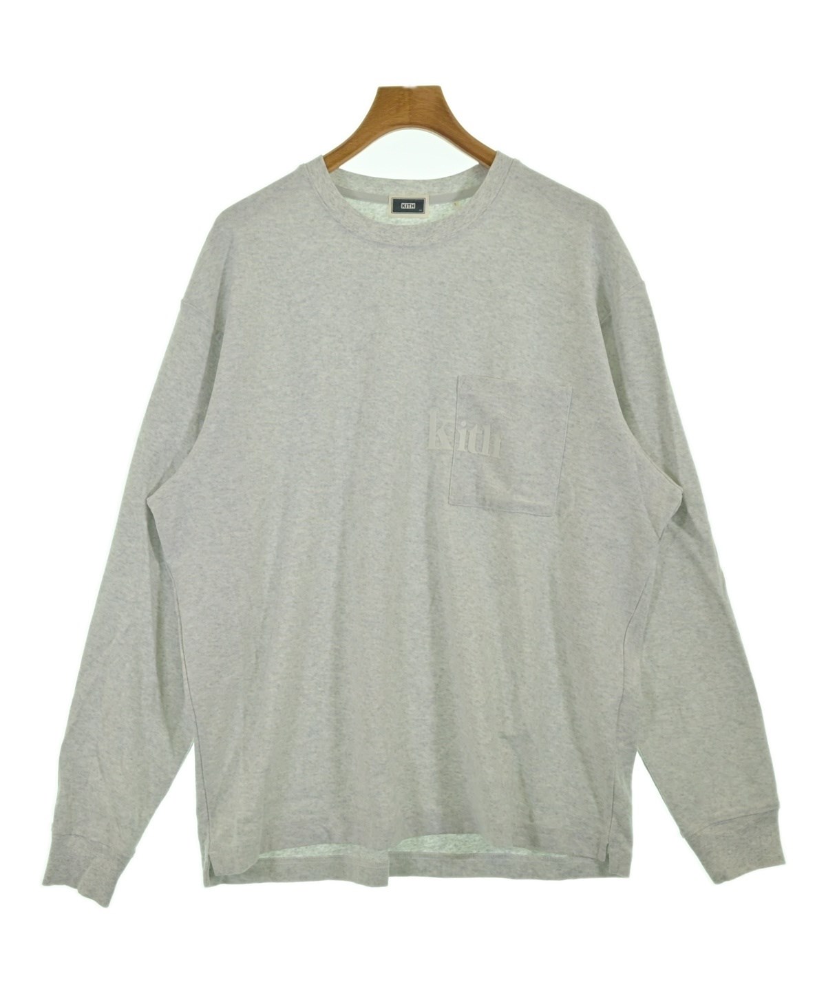 KITH グレー 長袖カットソー KITH（キス）Tシャツ・カットソー グレー サイズ:XL メンズ