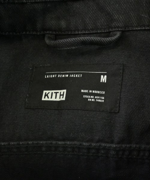 KITH（キス）デニムジャケット 黒 サイズ:M メンズ/2200724137022