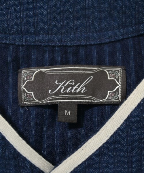 KITH（キス）カジュアルシャツ 紺 サイズ:M メンズ/2200726713026