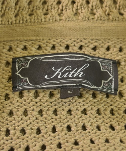 KITH（キス）カーディガン ベージュ サイズ:L メンズ/2200726713040