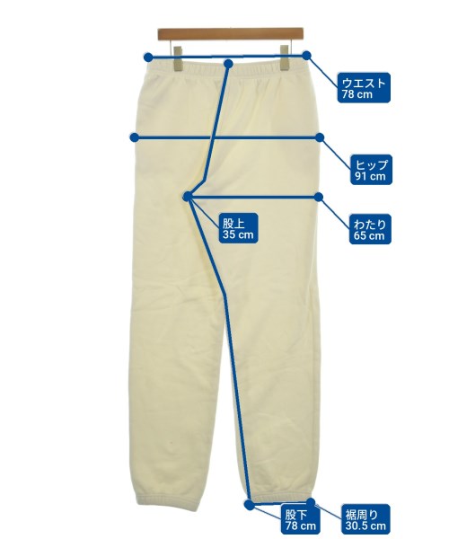 KITH（キス）スウェットパンツ 白 サイズ:S メンズ/2200727146212