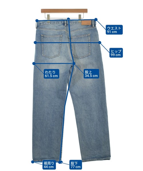 KITH（キス）デニムパンツ 青 サイズ:34(XL位) メンズ/2200689005039