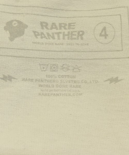Rare Panther（レアパンサー）Tシャツ・カットソー 白 サイズ:4(XL位) メンズ/2200722489024
