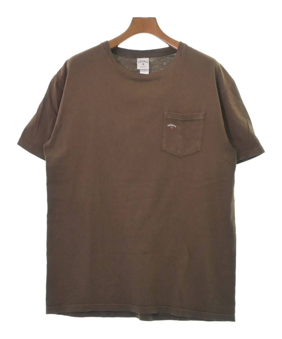 Noah（ノア）Tシャツ・カットソー 茶 サイズ:L メンズ/2200460748049