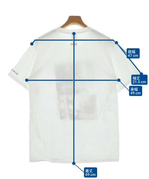 Noah（ノア）Tシャツ・カットソー 白 サイズ:M メンズ/2200624026051