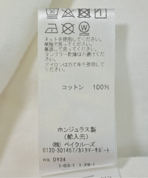 Noah（ノア）Tシャツ・カットソー 白 サイズ:L メンズ/2200600214021