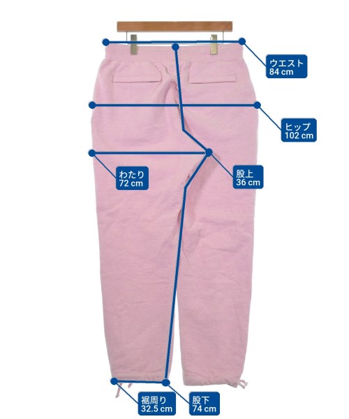 Noah（ノア）スウェットパンツ ピンク サイズ:L メンズ/2200629599017