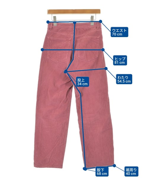 Noah（ノア）その他 ピンク サイズ:28(S位) メンズ/2200629955011