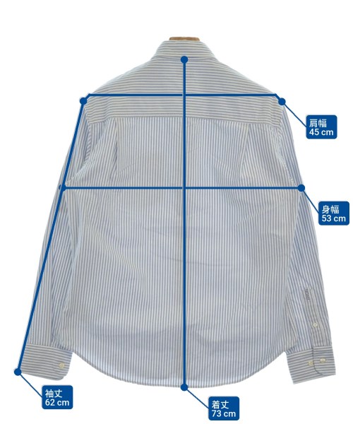 Noah（ノア）カジュアルシャツ 白 サイズ:S メンズ/2200616077115